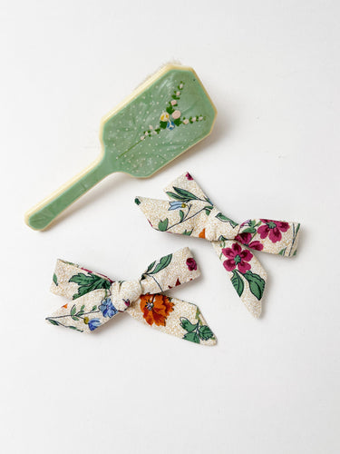 Pigtail Hair Bows, Liberty Isolde