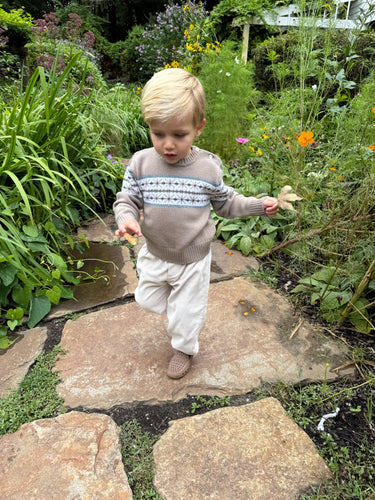 *Exclusive* Corduroy Pull-On Pants, Tan