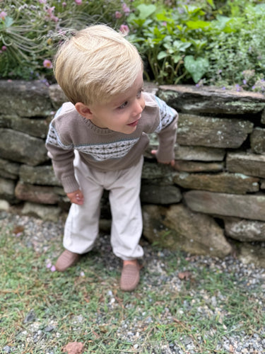 *Exclusive* Corduroy Pull-On Pants, Tan