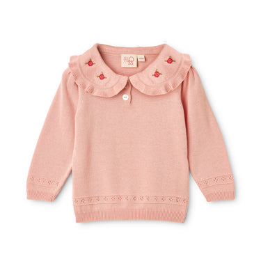 Josephine Sweater, Light Baby Pink