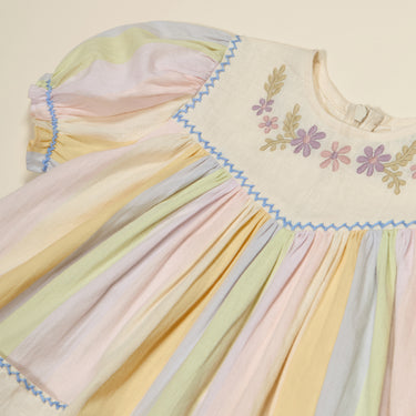 Kiki Dress, Painters Stripe