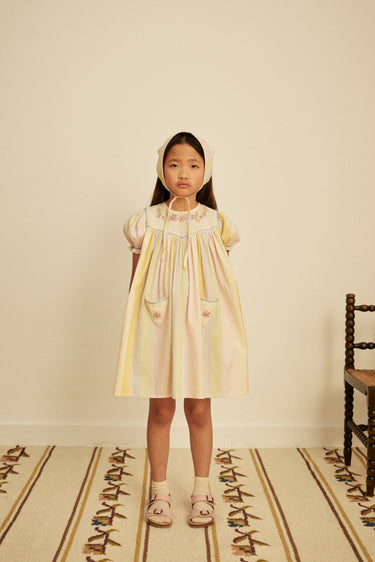 Kiki Dress, Painters Stripe