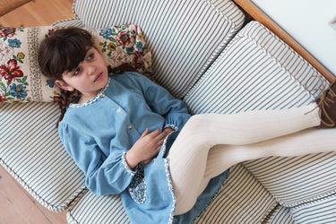 Velvet Jules Dress, Eggshell