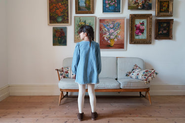 Velvet Jules Dress, Eggshell