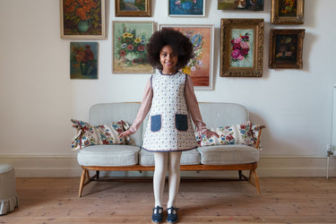 Quilted Hannah Dress, Papier Floral