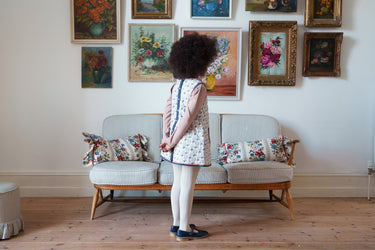 Quilted Hannah Dress, Papier Floral