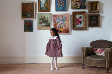 Vera Dress, Sugarplum Floral