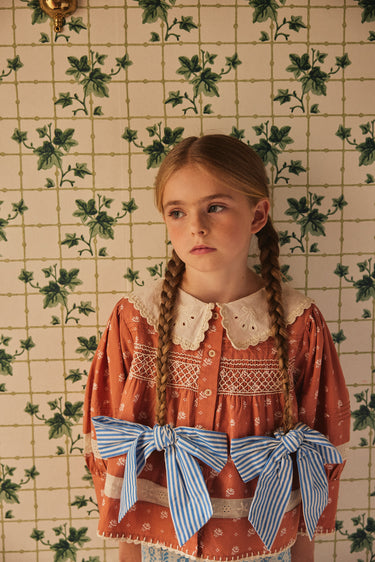 Lora Blouse, Mountain Calico Jam