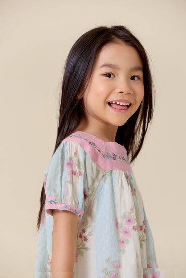 Adelle Dress, Minty Stripe