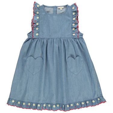 Lana Apron Dress, Denim – Willkie's
