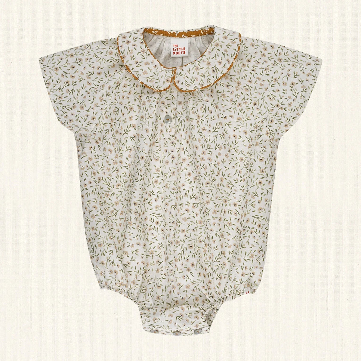 Leo Romper Flowers
