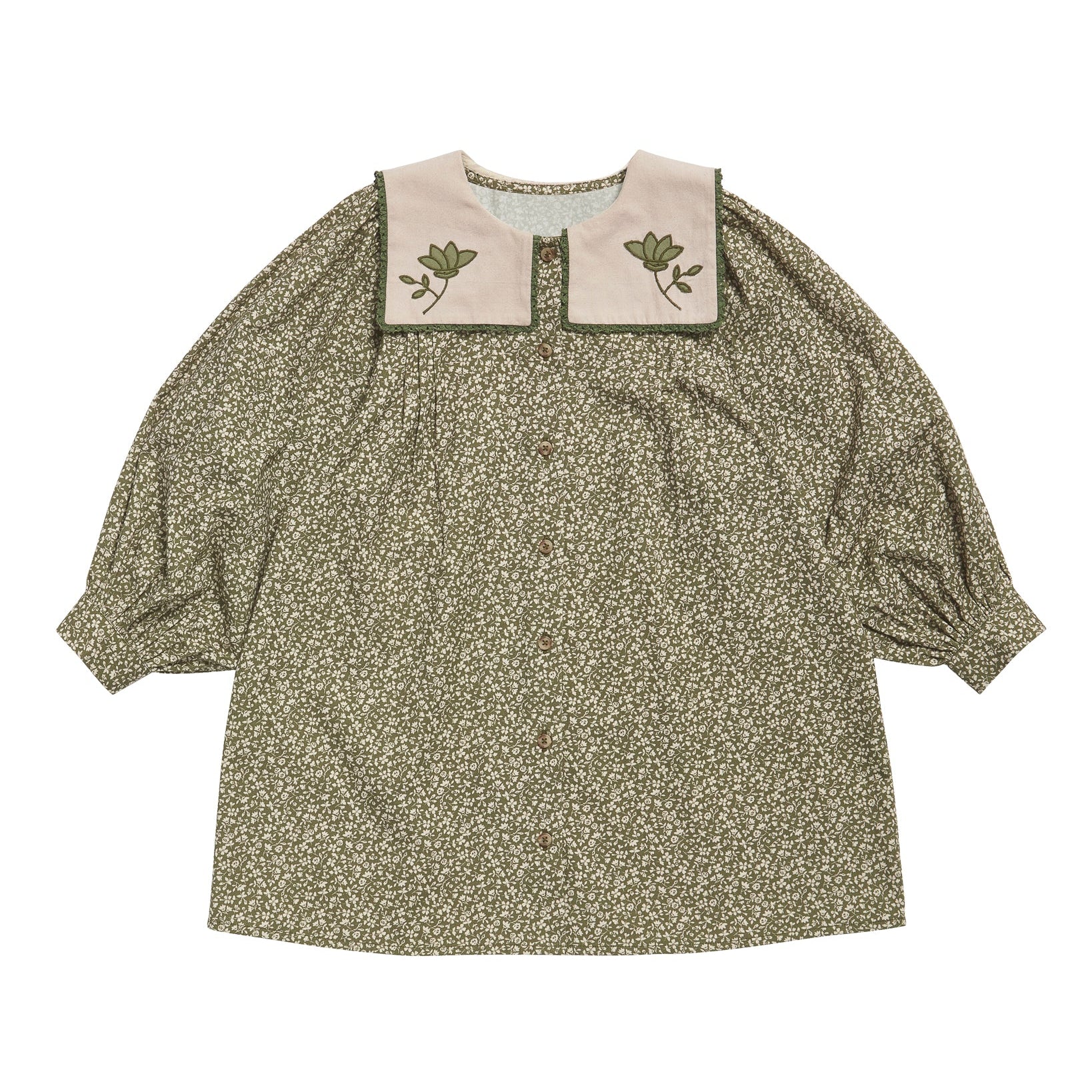 little cotton clothes パッチワークジャケット 2-4y little cotton clothes(リトルコットンクローズ)｜le lis blanc