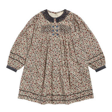 Etta Smocked Dress, Cottage Floral