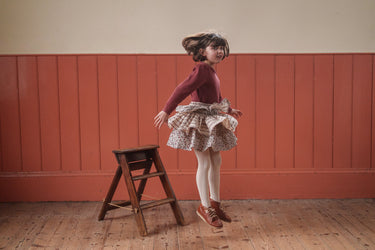 Organic Pointelle T-shirt, Redcurrent