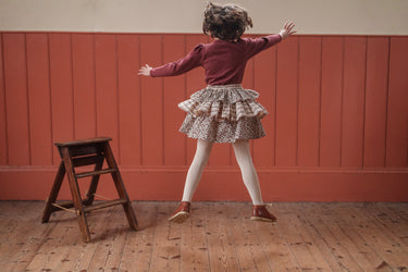 Organic Pointelle T-shirt, Redcurrent