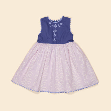 Lola Dress, Wallflower/ Azul