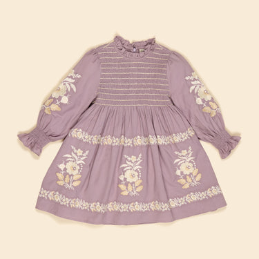 Mia Dress, Dusky Lavender