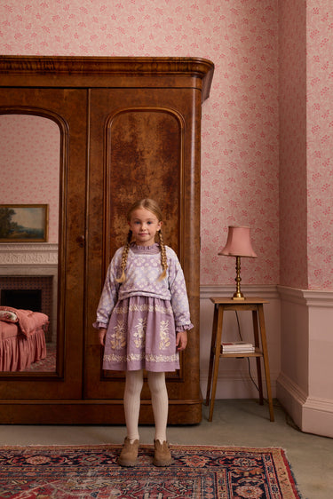 Mia Dress, Dusky Lavender