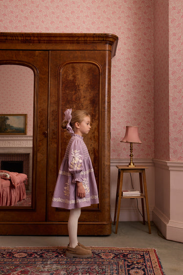 Mia Dress, Dusky Lavender