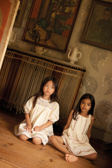 Minerva Dress, Cream