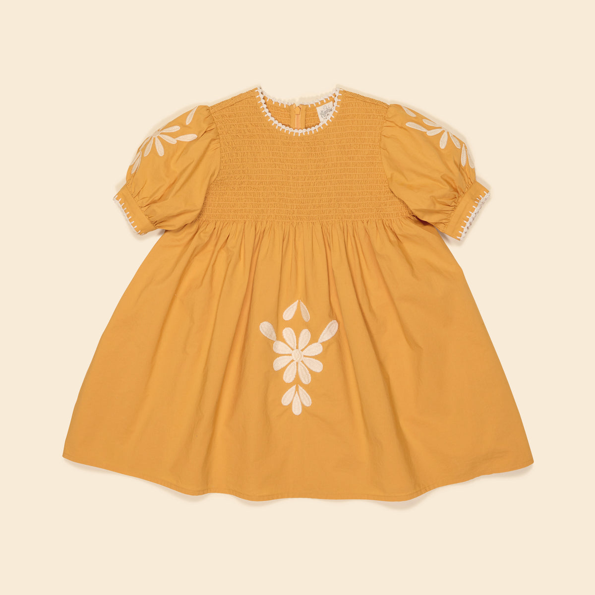 Noemie Dress Tangerine