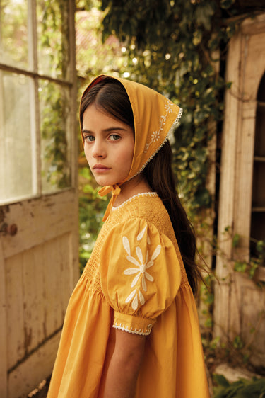 Noemie Dress, Tangerine