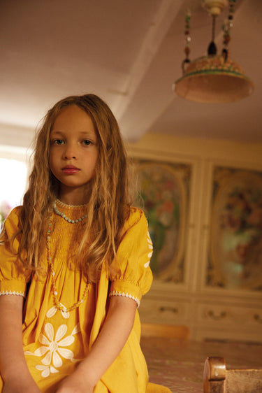 Noemie Dress, Tangerine
