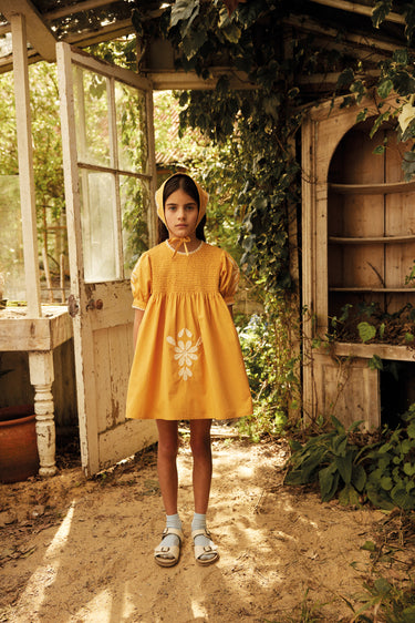 Noemie Dress, Tangerine