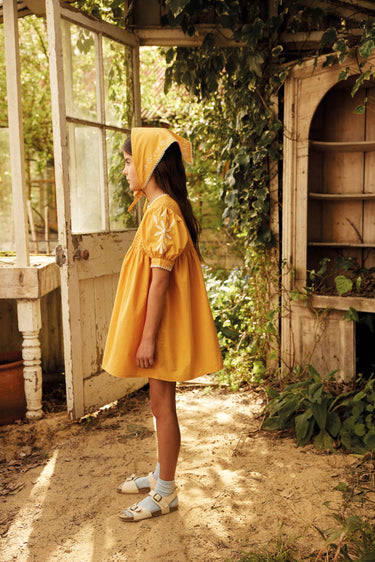Noemie Dress, Tangerine