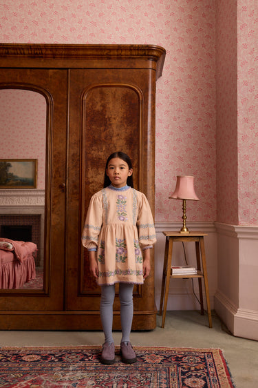 Penelope Dress, Dried Rose