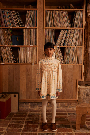 Pernille Dress, Meadow Calico Cashew