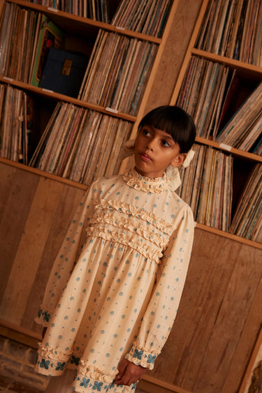 Pernille Dress, Meadow Calico Cashew