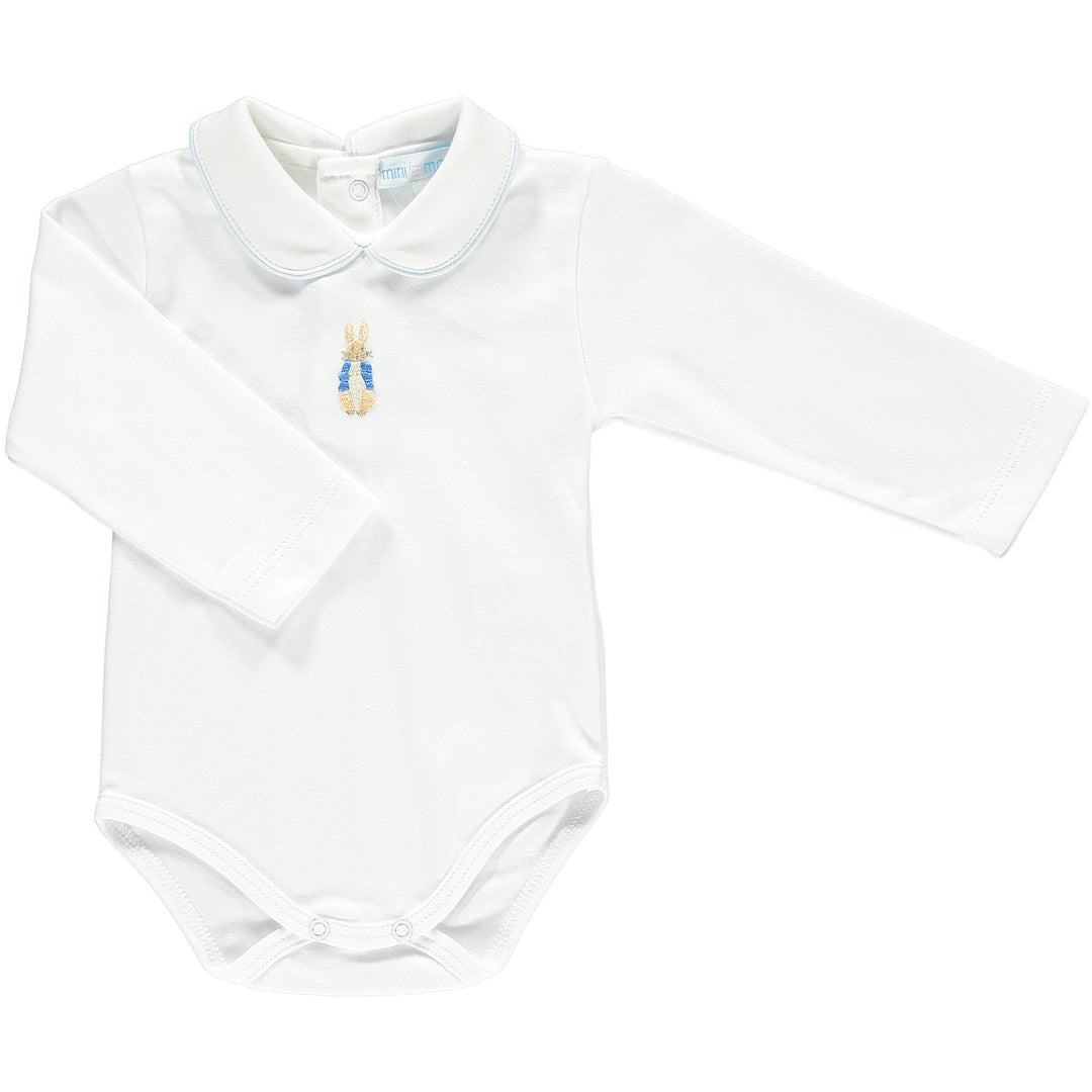 Peter Rabbit Onesie White Blue
