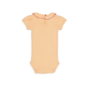 Front View of Perrine Pointelle Peach