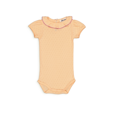 Front View of Perrine Pointelle Peach