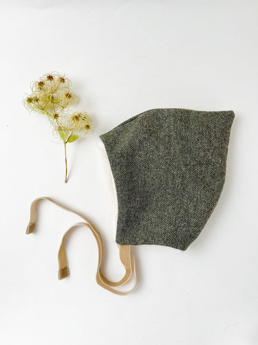 Wool Pixie Hat, Moss Green