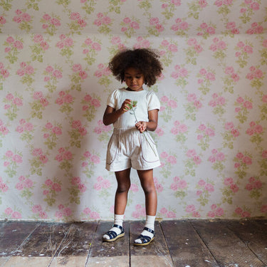 Pointelle T-Shirt, Buttermilk