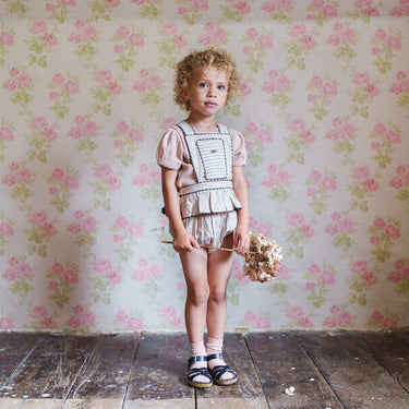 Pointelle T-Shirt, Powder