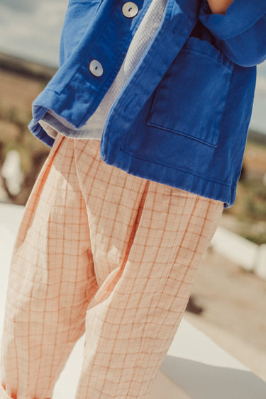 Camões Trousers, Vichy Rose