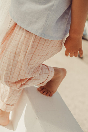 Camões Trousers, Vichy Rose