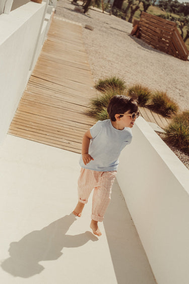 Camões Trousers, Vichy Rose