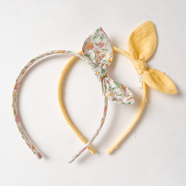 *Exclusive* Hairband Set, Swiss Dot and Liberty Iveta’s Garden