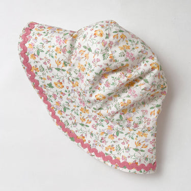 *Exclusive* Bucket Hat with Ric Rac, Liberty Iveta’s Garden