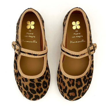 Velvet Mary Janes, Leopard