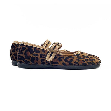 Velvet Mary Janes, Leopard
