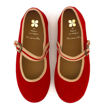 Velvet Mary Janes, Cherry