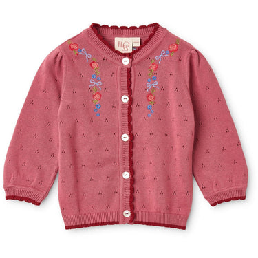 Willow Cardigan, Antique Rose