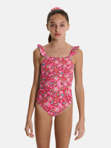 Lycra Ruffled Swimsuit, Liberty Emma Lampone