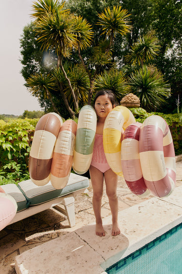 Brigit Swimsuit, Pink Gingham