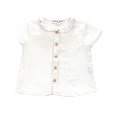 Luke Hand Embroidered Gauze Shirt